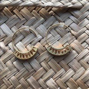 Alex And Ani Lotus Earrings